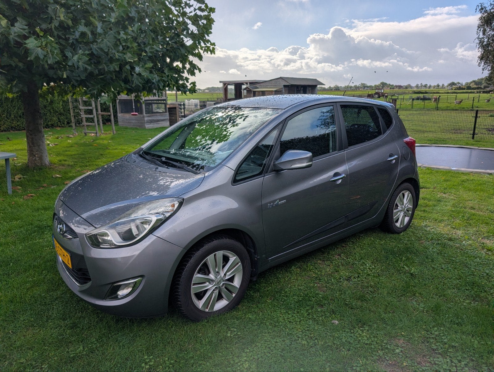 Hyundai iX20 1.4 Cvvt 2011 Grijs, Auto's, Voorwielaandrijving, Stof, 4 cilinders, 1396 cc