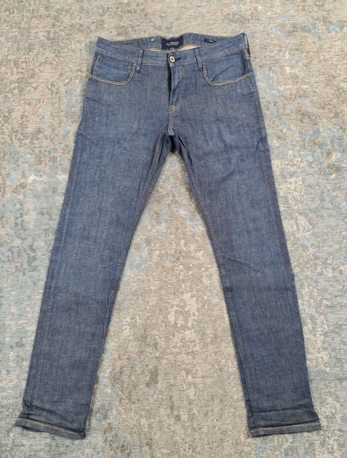 Scotch and Soda TYE W32 L32 Skinny STRETCH Bronno3232 Blauw, Blauw, https://scotch-soda.eu/pages/contact, W32 (confectie 46) of kleiner