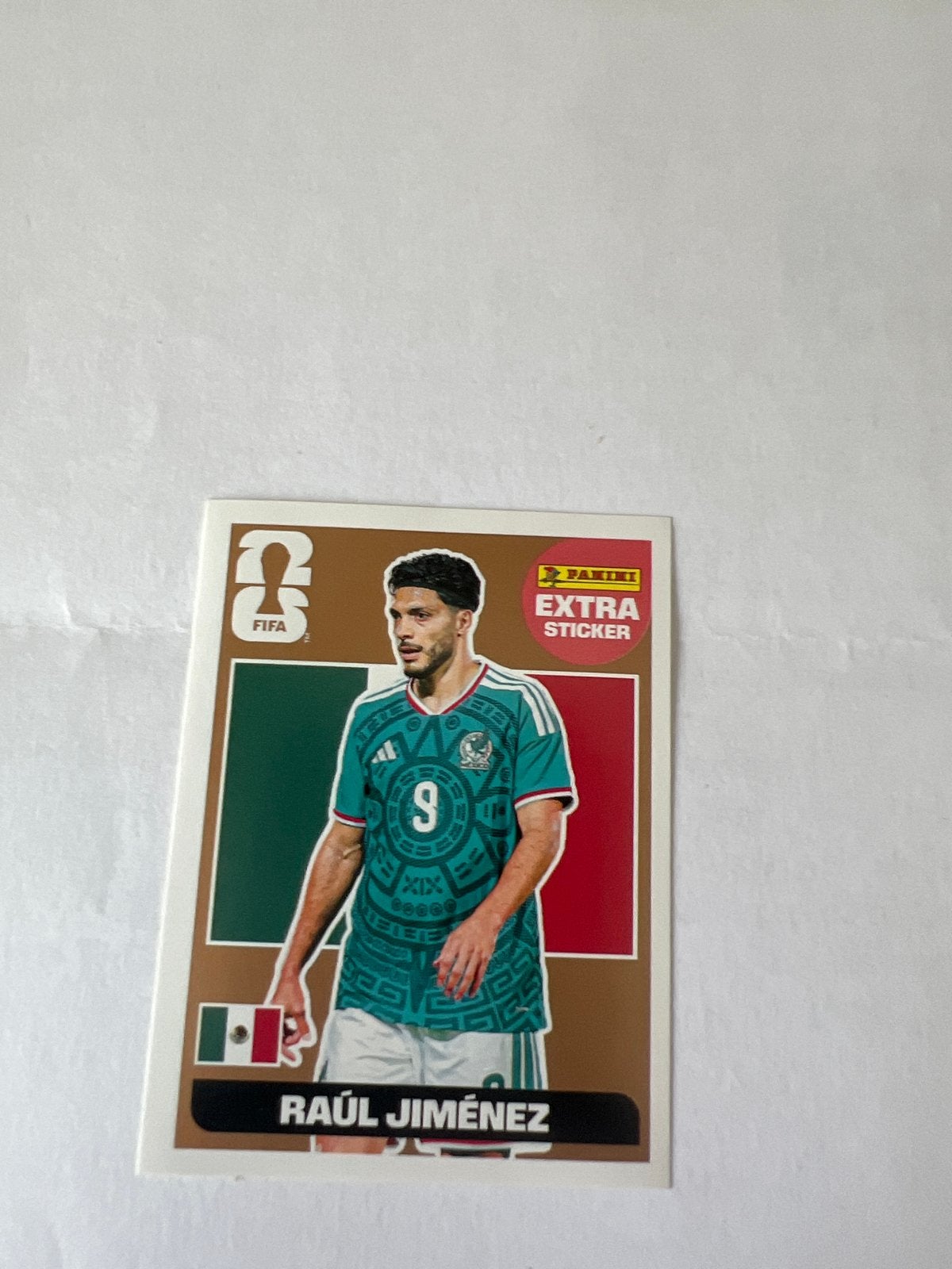 Panini FIFA World Cup 2026 Extra Sticker Raúl Jiménez, Ophalen of Verzenden, Nieuw, Sticker