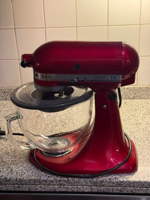 Kitchenaid keukenmachine, Ophalen, 4 liter of meer, 3 snelheden of meer, Zo goed als nieuw