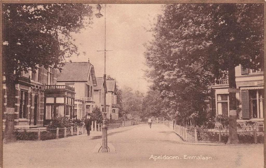 JO430 Apeldoorn Emmalaan ca 1920, Verzenden, Voor 1920, Ongelopen, Gelderland