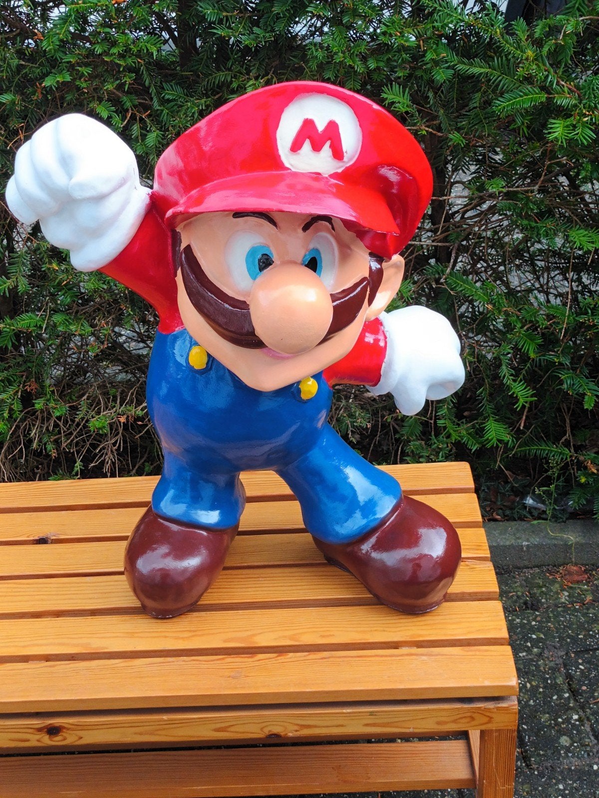 Super mario groot beeld 62 cm, Ophalen, Nieuw, Fantasy