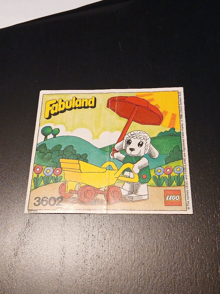 Fabuland 3602 instructieboekje (1980), Ophalen, Gebruikt, Overige thema's, Overige typen