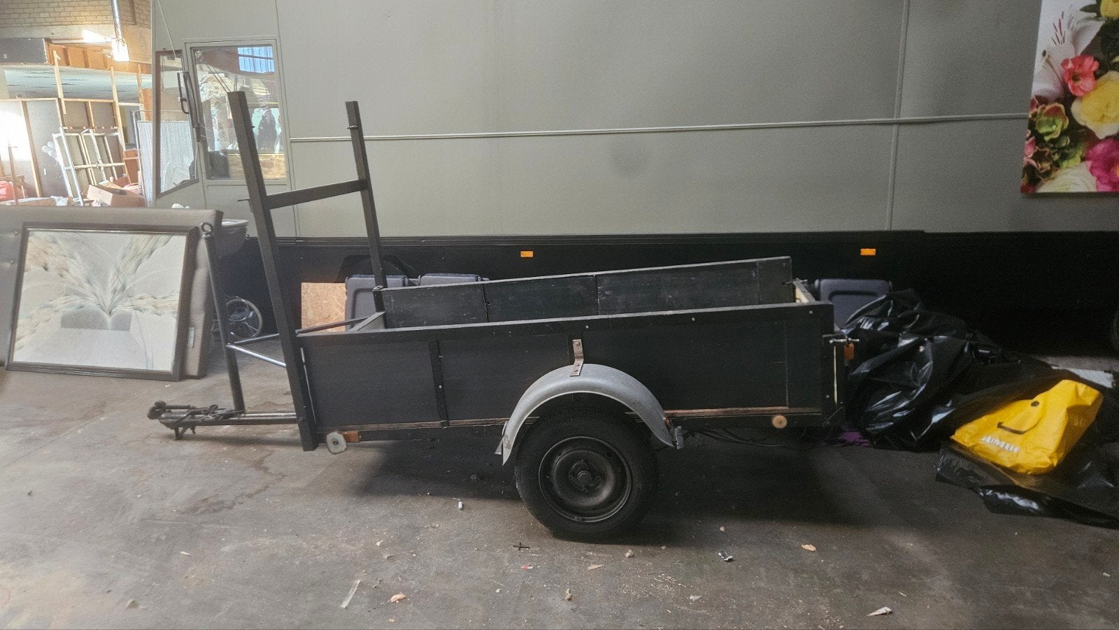 Aanhangwagen 2m x 1.20m - Opknapper, Ophalen, Gebruikt
