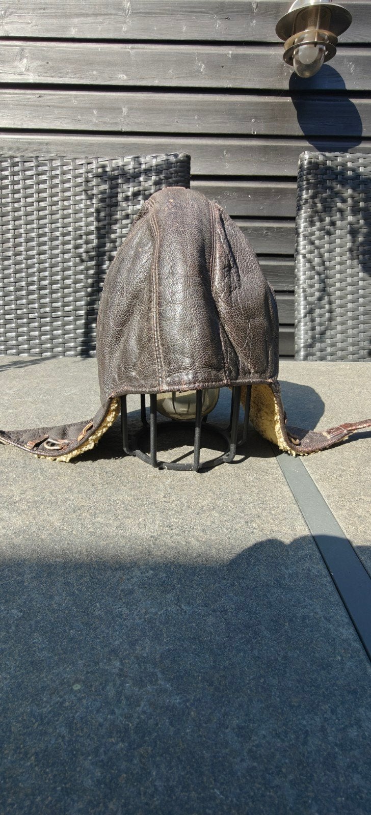 Luftwaffe K33 winter pilotenhaube, Verzamelen, Ophalen of Verzenden, Luchtmacht, Duitsland