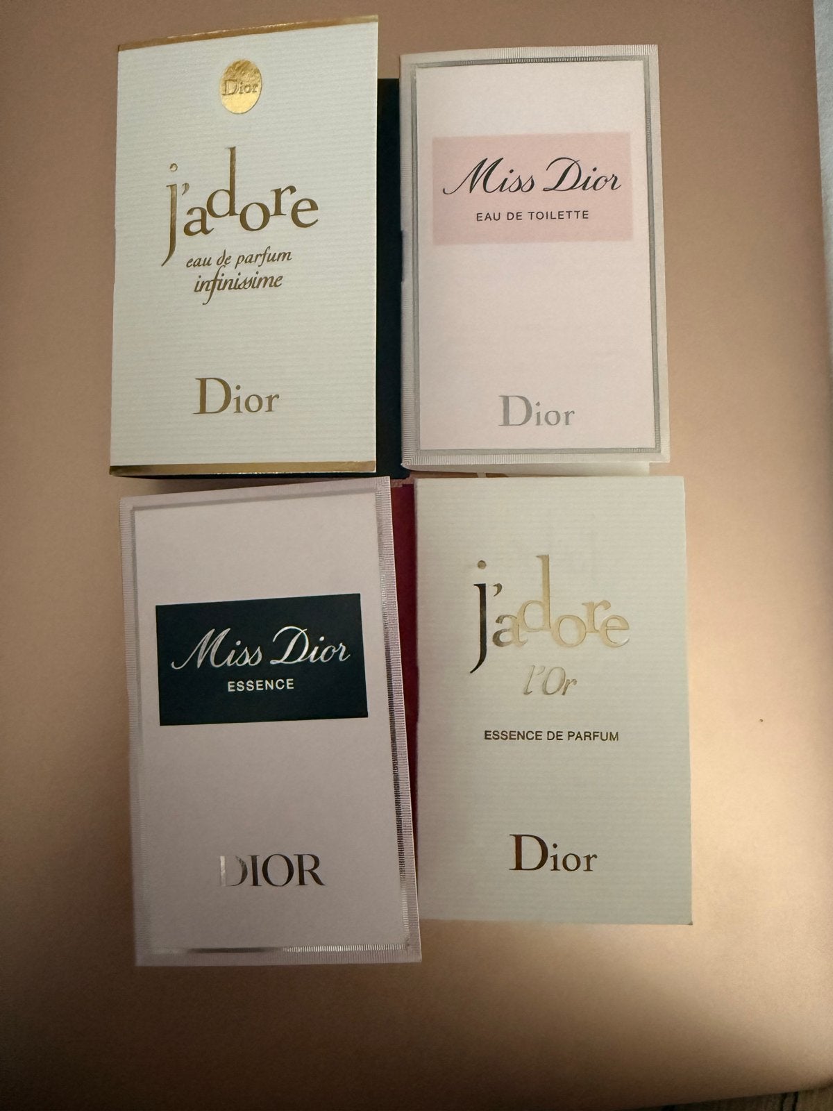 Dior parfum sampleset - J'adore & Miss Dior, Ophalen of Verzenden, Nieuw