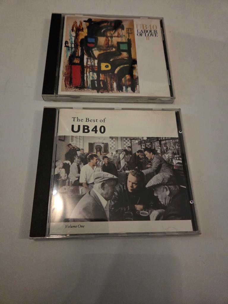 UB40 CD's: Labour of Love II & The Best of UB40, Ophalen of Verzenden, Gebruikt