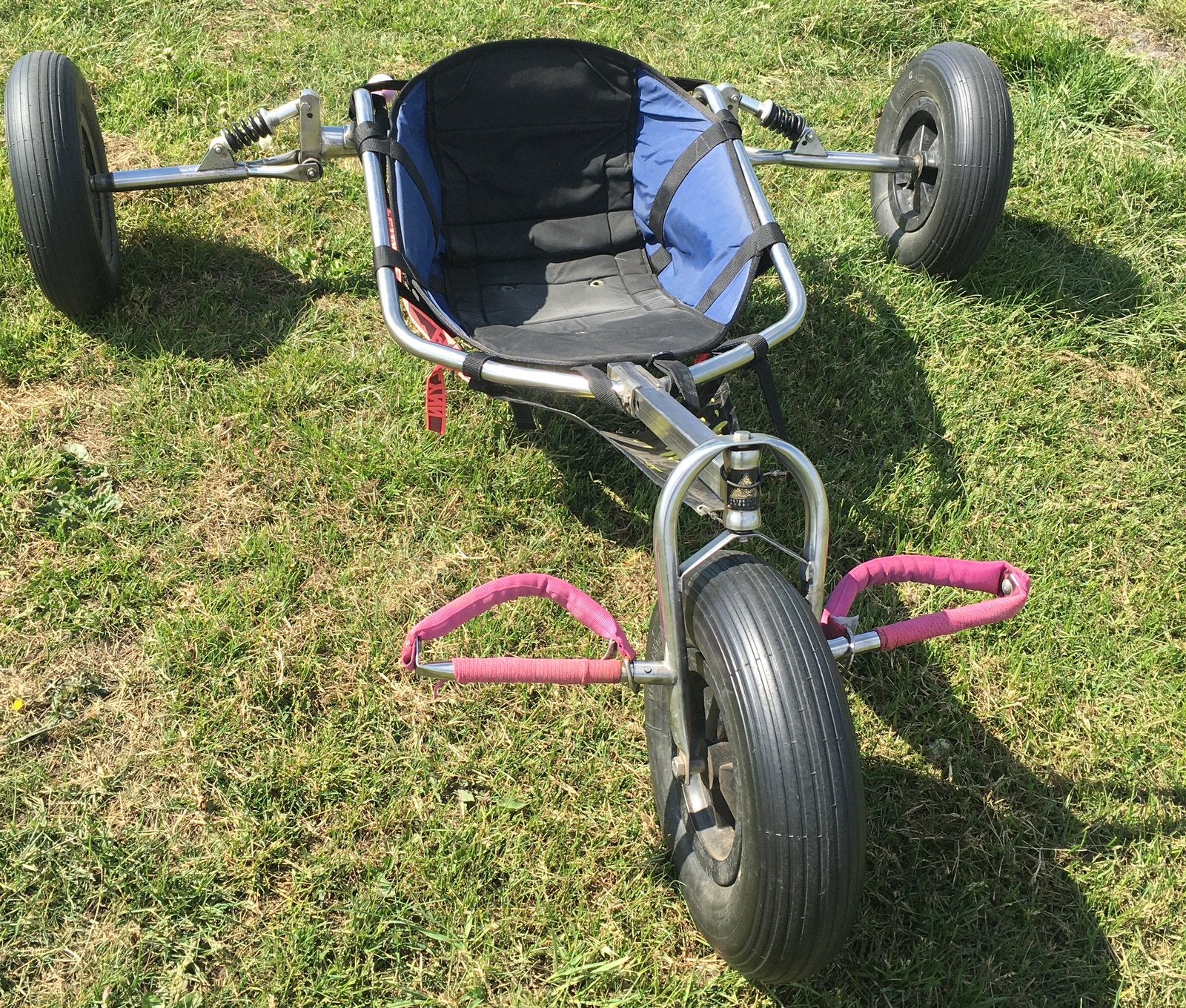 Peter Lynn AXN geveerde race kite buggy, Ophalen, Zo goed als nieuw, Vierlijns, Toebehoren