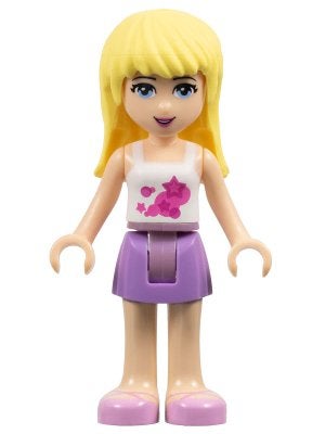 LEGO Friends frnd002 Friends Stephanie - Medium Lavender Ski, Kinderen en Baby's, Speelgoed | Duplo en Lego, Gebruikt, Lego, Friends