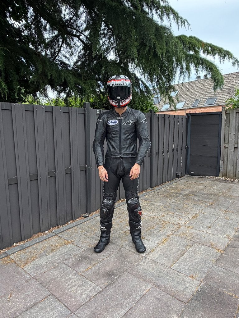 Tweedelig alpinestar motor pak, Motoren, Kleding | Motorkleding, Ophalen, Alpinestars, Tweedehands, Heren