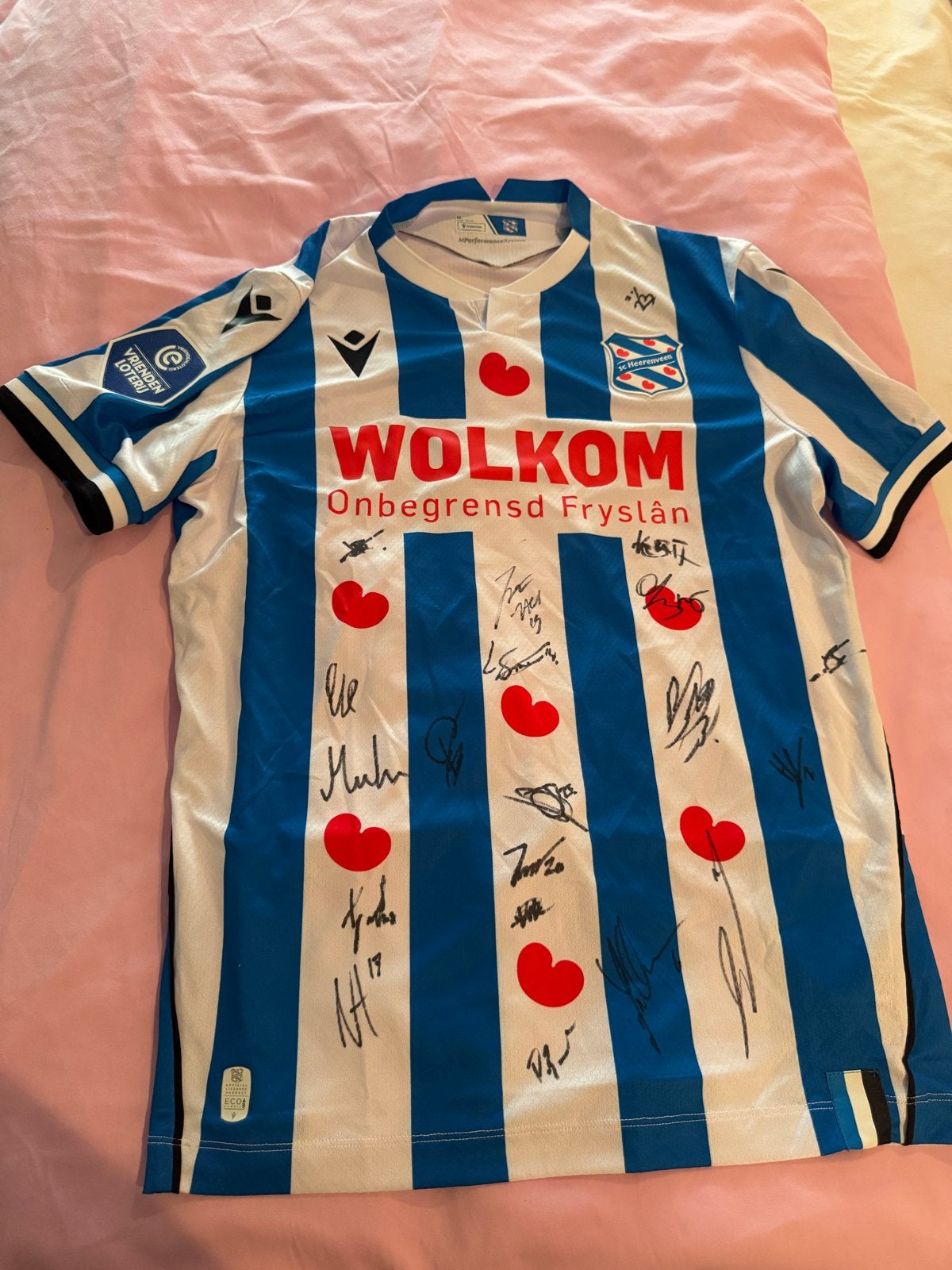 SC Heerenveen thuisshirt 2025/2026 met handtekeningen, Nieuw, Ophalen of Verzenden, Voetbal, Meerkleurig