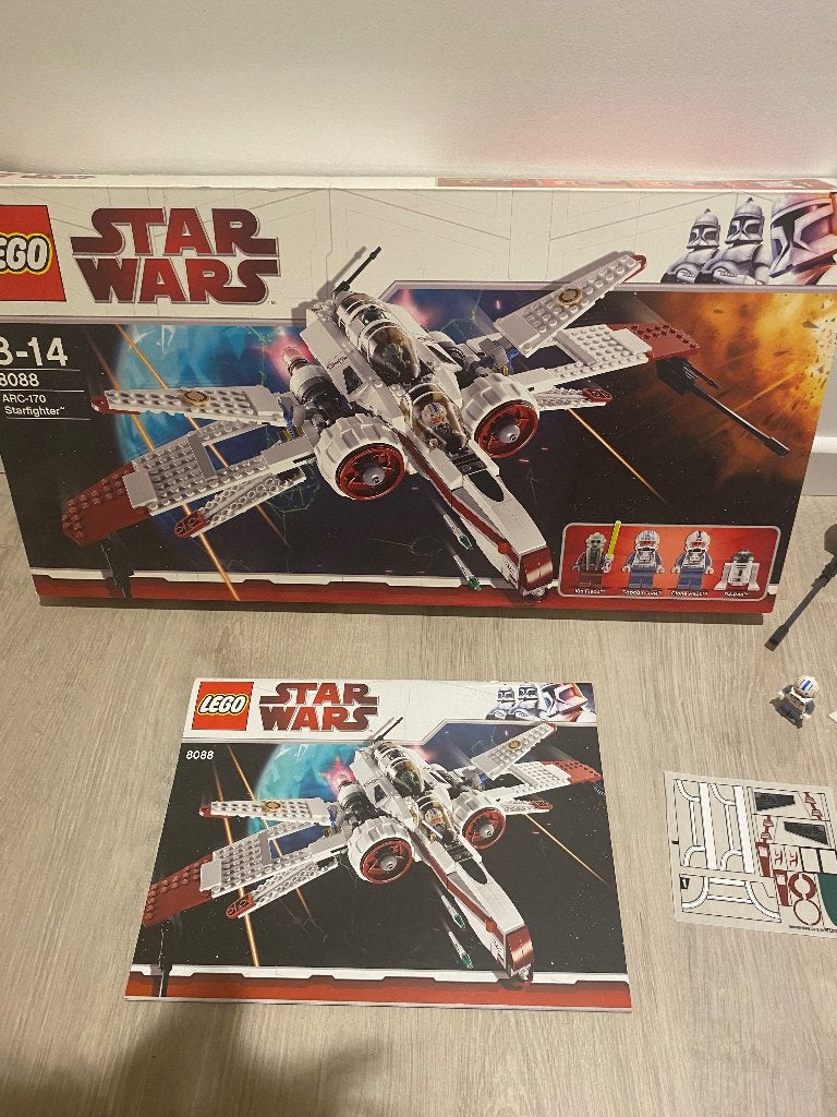 Lego Star Wars 8088 ARC Starfighter zgan, Ophalen, Star Wars, Lego, Zo goed als nieuw