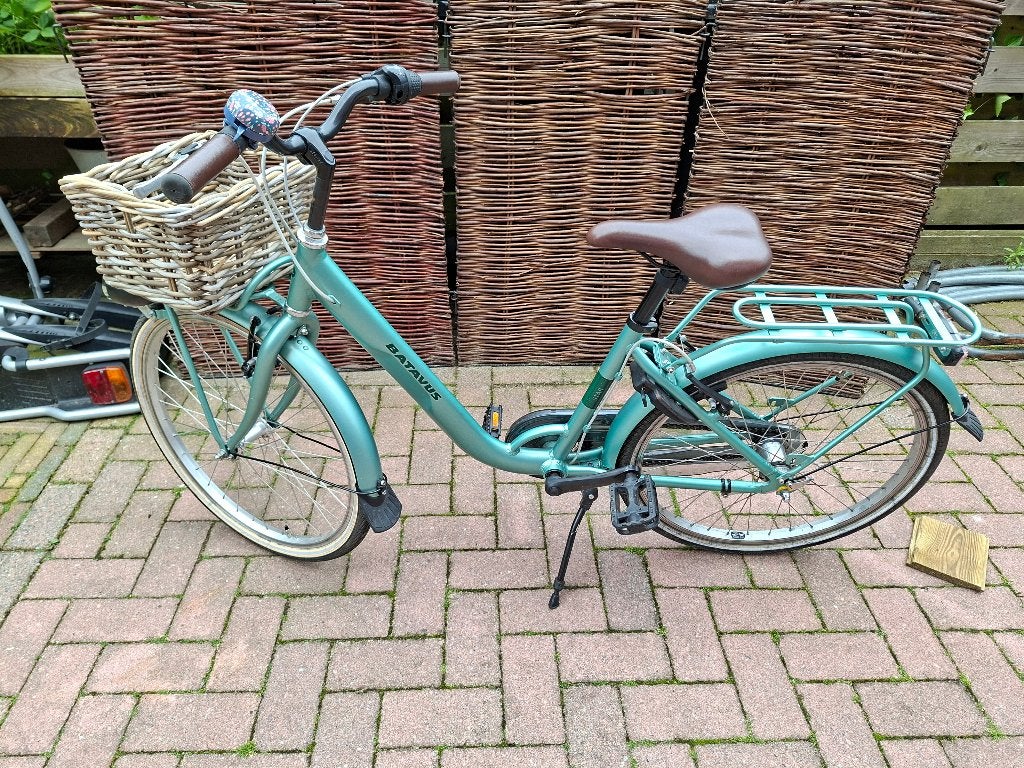 Batavus Star meisjesfiets, Ophalen, Terugtraprem, 24 inch, Versnellingen