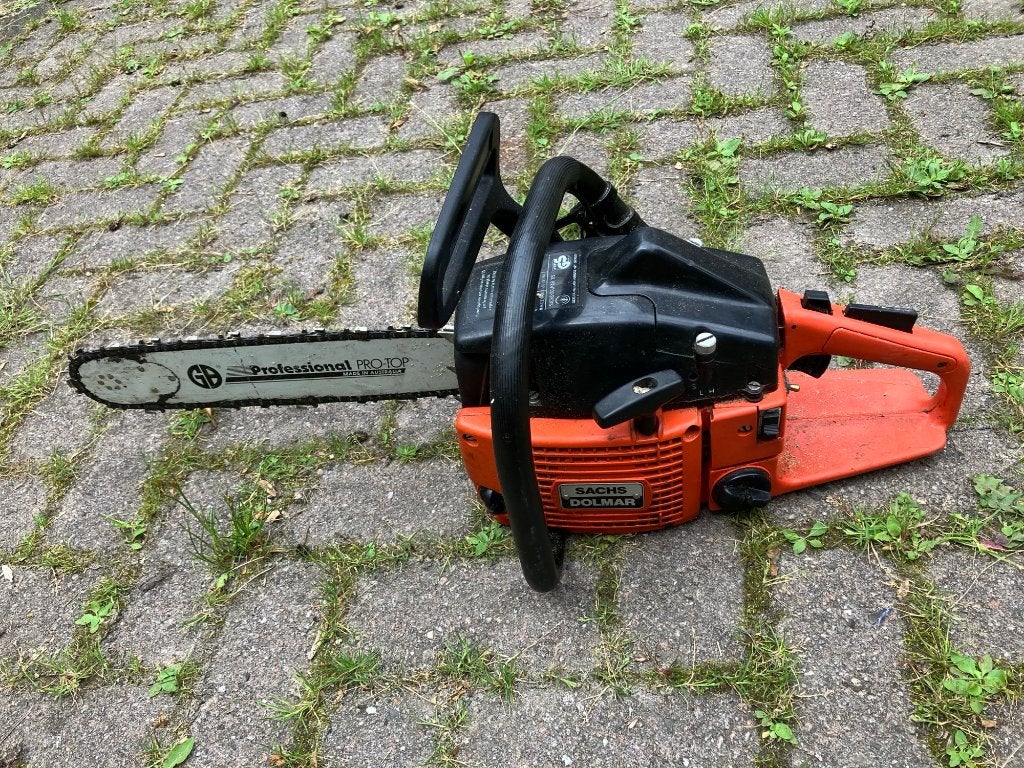 kettingzaag DOLMAR 115, Tuin en Terras, Hand-tuingereedschap, Gebruikt, Ophalen of Verzenden