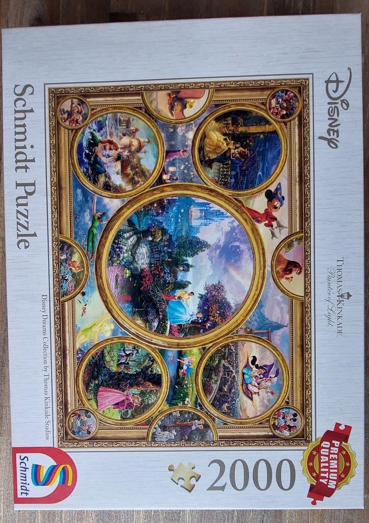 Disney Thomas Kinkade Schmidt Legpuzzel 2000 stukjes, Ophalen, Zo goed als nieuw