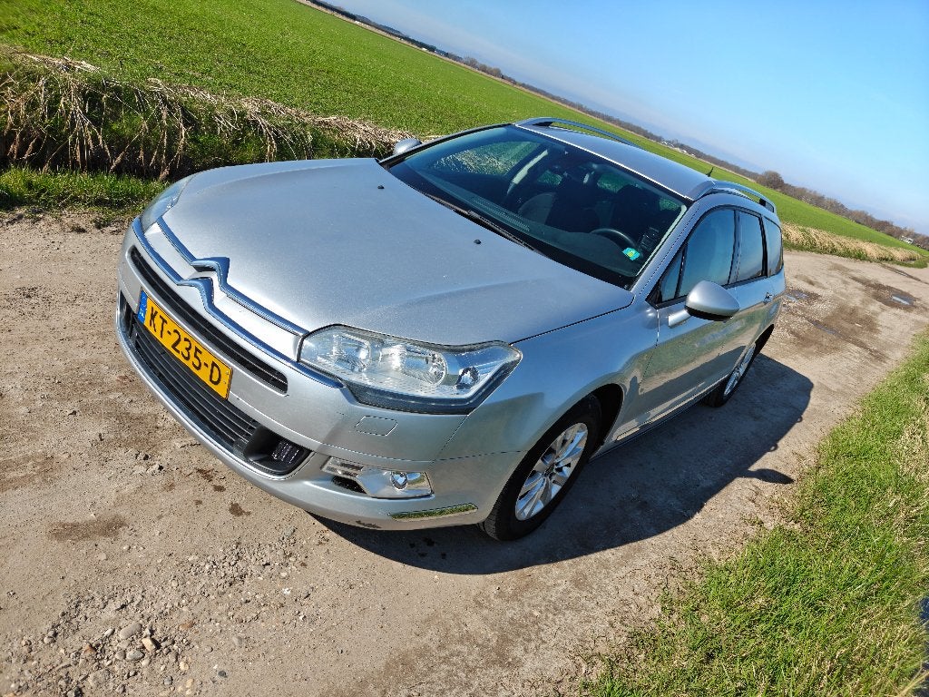 Citroën C5 1.6 Hdif Tourer AUT 2012 Grijs, Auto's, Euro 5, 4 cilinders, Stationwagon, Diesel