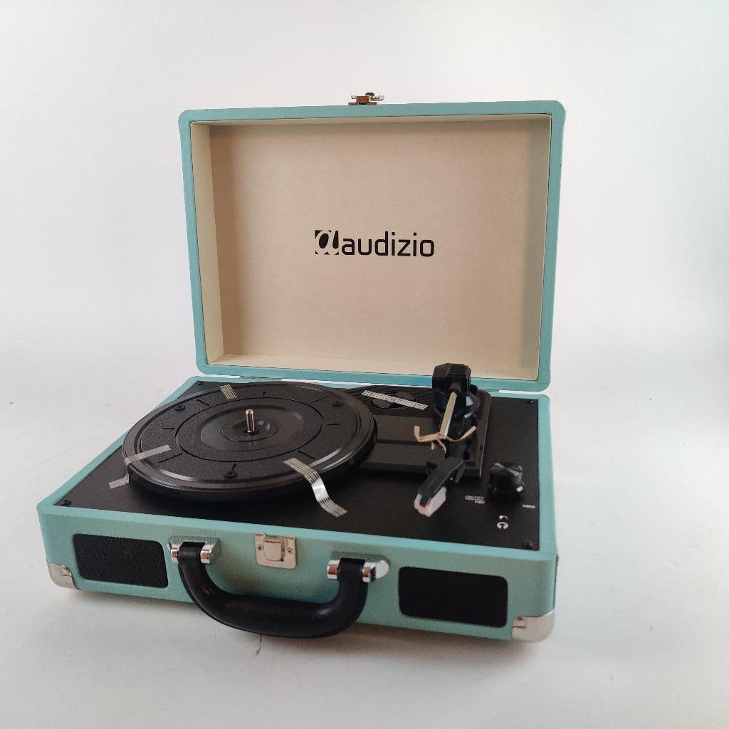 Audizio Platenspeler in koffer RP114BL Blauw NIEUW €59.99, Overige merken, Nieuw, Ophalen of Verzenden, X