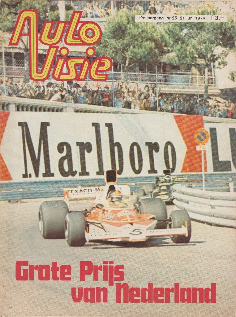 Autovisie Grand Prix special 1974, Ophalen of Verzenden, Gebruikt, Formule 1