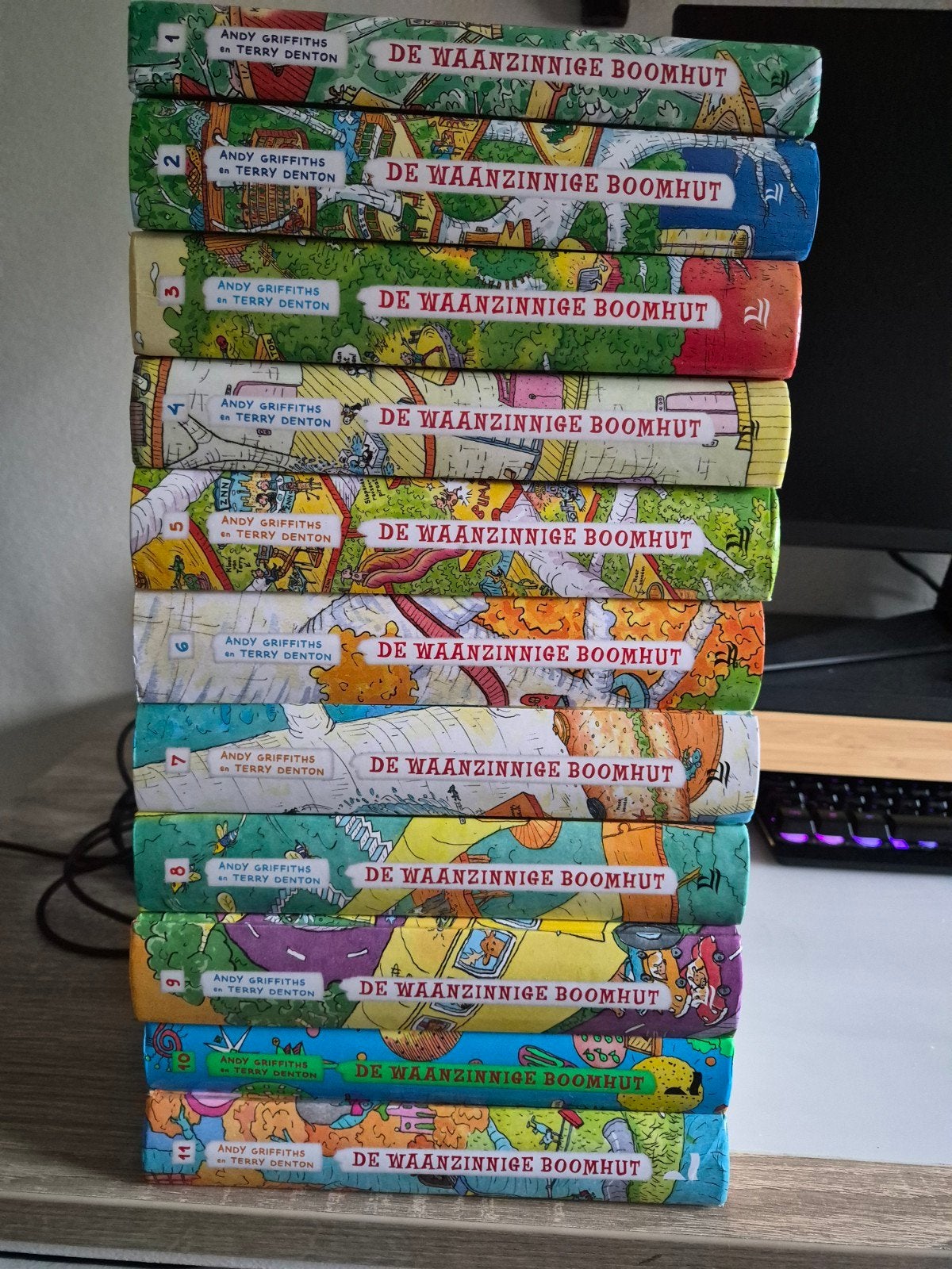 de waanzinnige boomhut, Boeken, Ophalen of Verzenden, Zo goed als nieuw