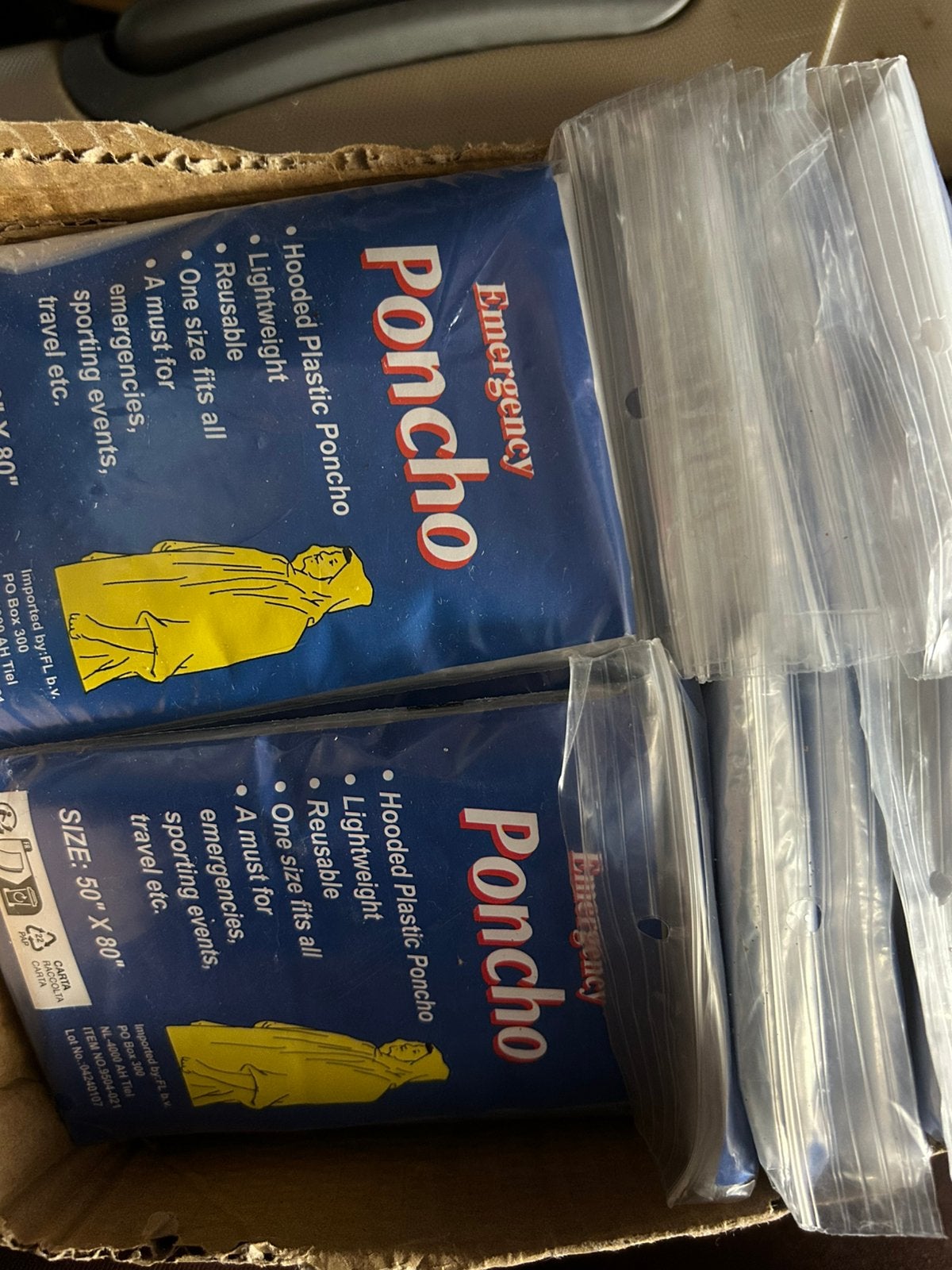 45x Poncho’s nieuw, Verzenden, Nieuw