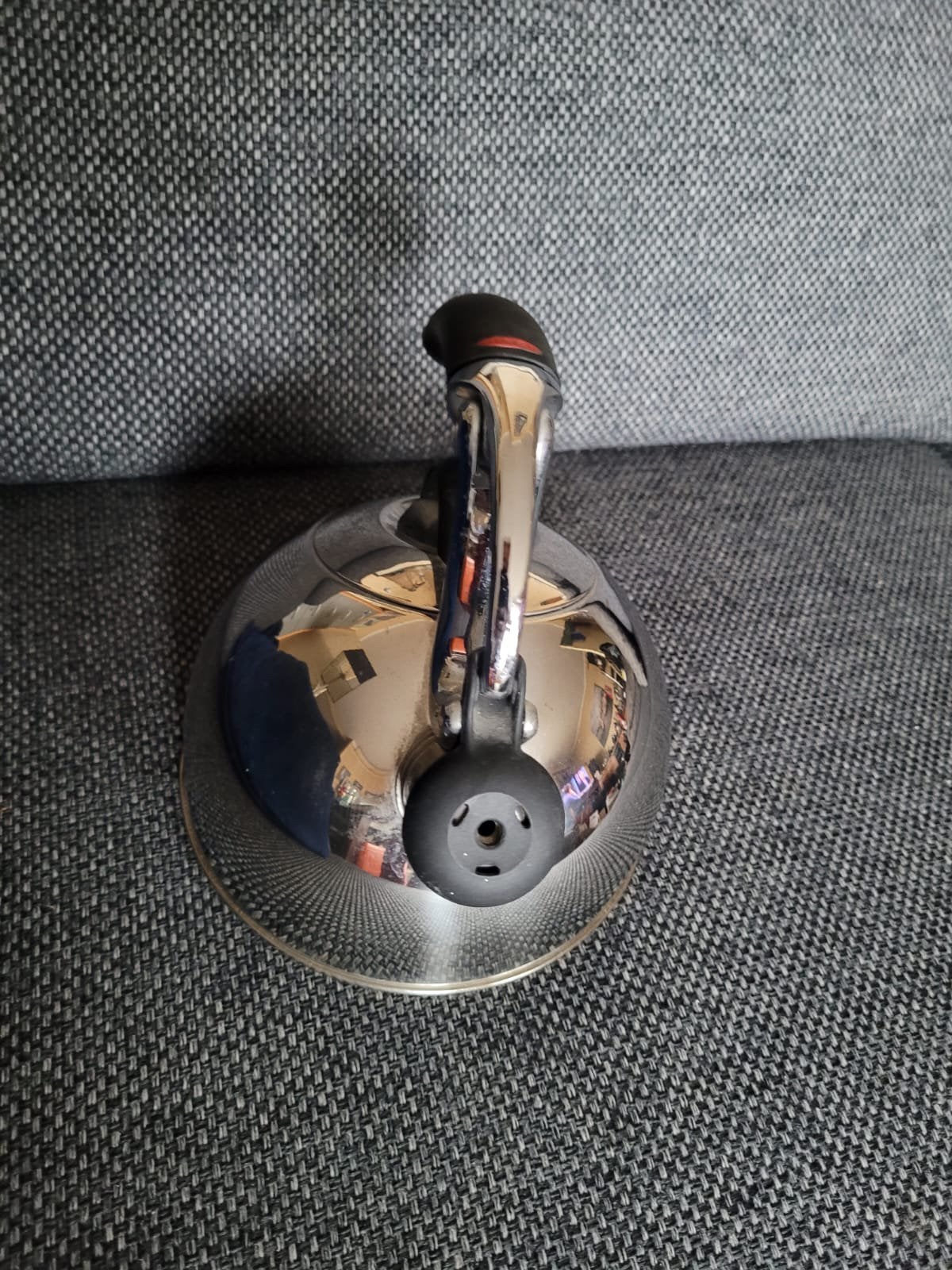 Fluitketel retro in prima staat, Theepot/fluitketel, Ophalen of Verzenden, Gebruikt