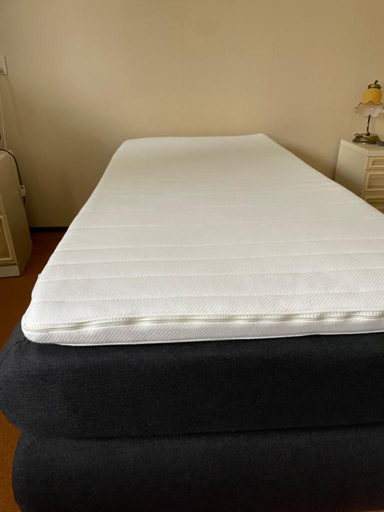 Boxspring 90 x 200 cm, Ophalen, Eenpersoons, 90 cm