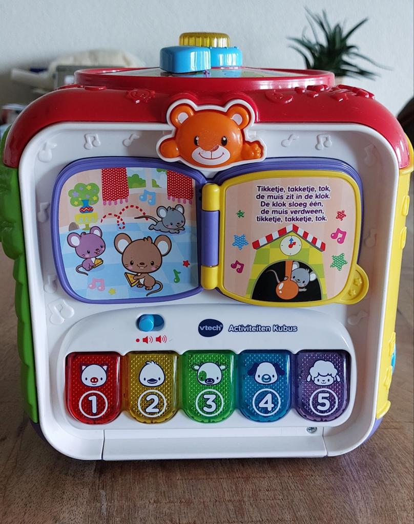 Kinderkubus met muziek  Vtech, Ophalen, 6 maanden tot 2 jaar