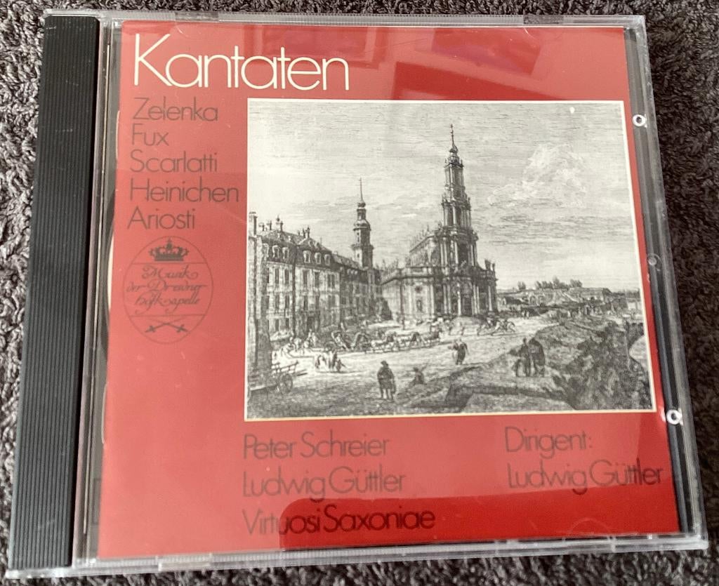 Kantaten Zelenka Fux Scarlatti Heinichen Ariosti CD, Cd's en Dvd's, Cd's | Klassiek, Ophalen of Verzenden, Barok, Gebruikt, Vocaal