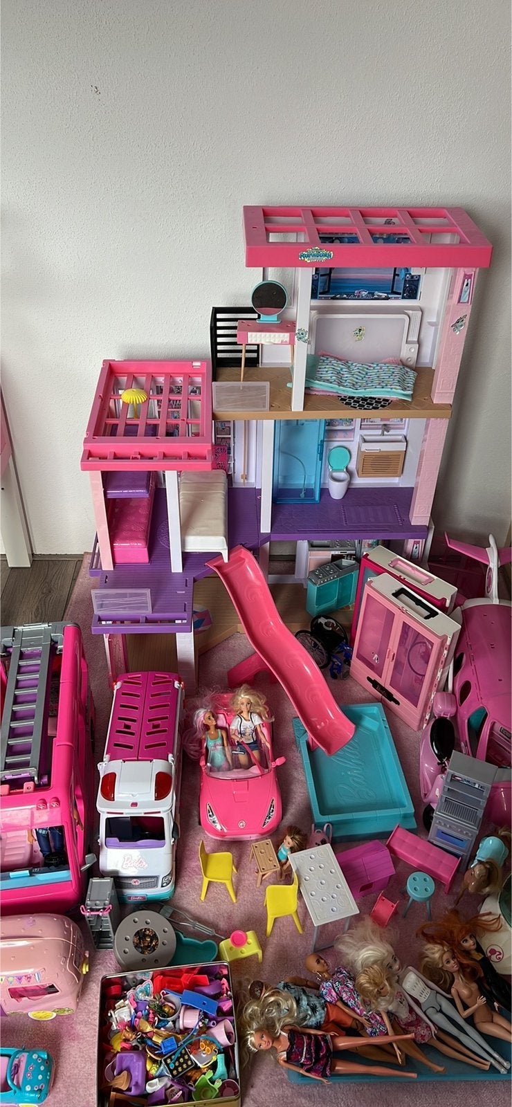 Mega barbie collectie, Ophalen, Zo goed als nieuw, Toebehoren