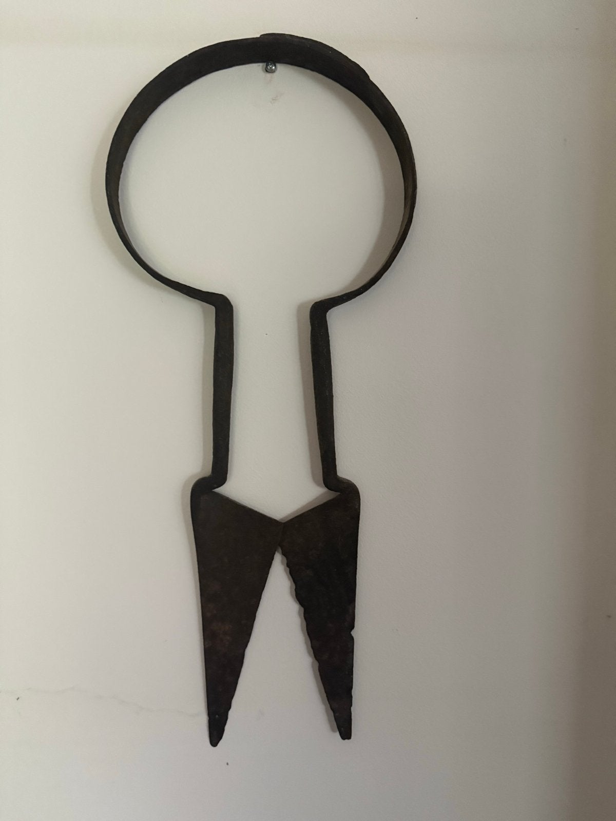 Antieke schapenschaar. Decoratief ijzeren gereedschap schaar, Antiek en Kunst, Antiek | Gereedschap en Instrumenten, Ophalen of Verzenden