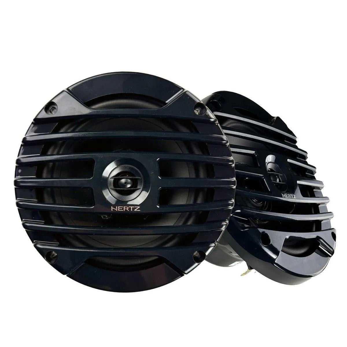 Marine IP66 HERTZ SPEAKER SET HBX 6.5 INCH 90 WATT ZWART, Watersport en Boten, Ophalen of Verzenden, Zo goed als nieuw, Elektra en Verlichting