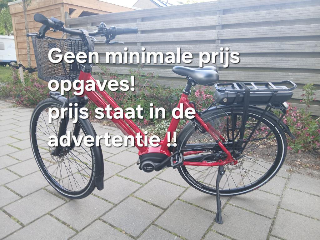 Elektrische fiets Stella Bosch, 51 tot 55 cm, Ophalen, Zo goed als nieuw, Overige merken