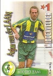 Voetbalplaatje	Arjan van der Laan	ADO Den Haag	All Stars, Verzenden, Zo goed als nieuw, Overige binnenlandse clubs, Poster, Plaatje of Sticker