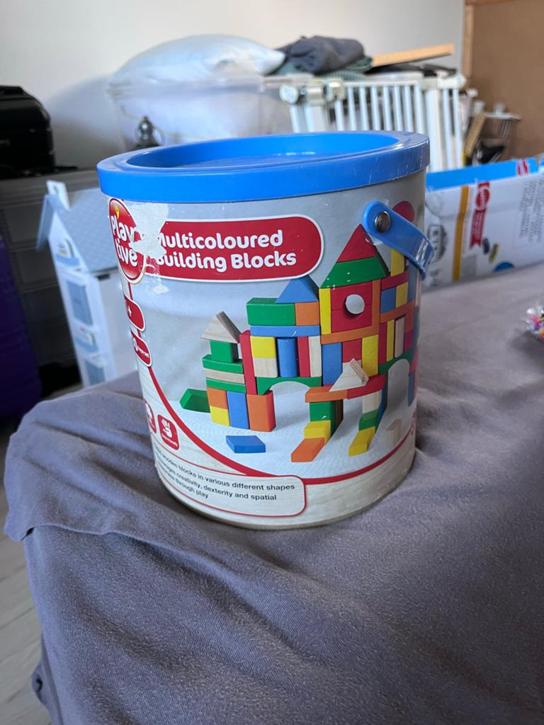 Play tive Multicoloured Building Blocks, Kinderen en Baby's, Ophalen, Gebruikt, Overige merken