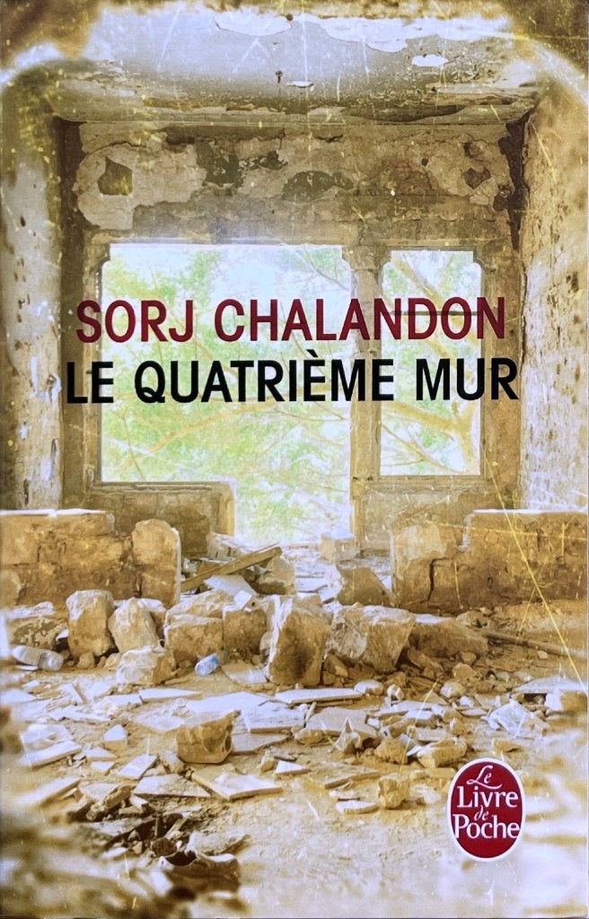 Le quatrième mur, Ophalen of Verzenden, Zo goed als nieuw, Chalandon, Sorj