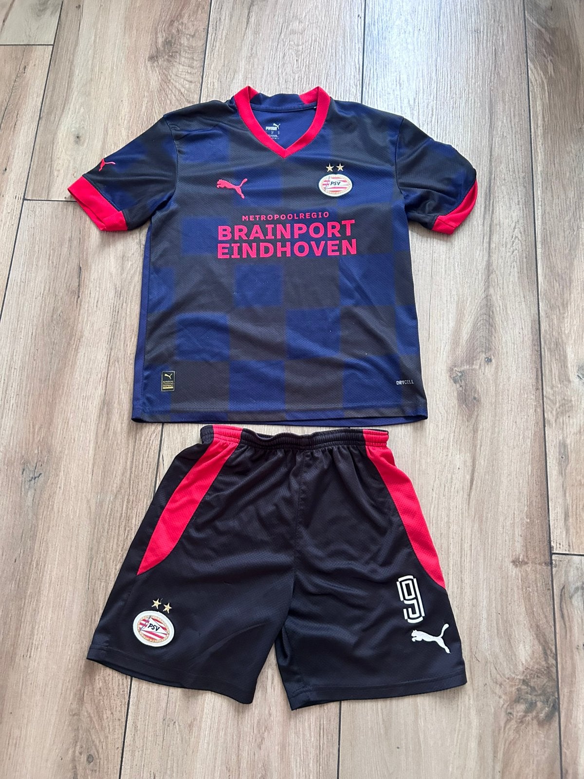 Psv puma uit tenue 2022/2023 maat 152, Maat XS of kleiner, Ophalen of Verzenden, Zo goed als nieuw, Shirt