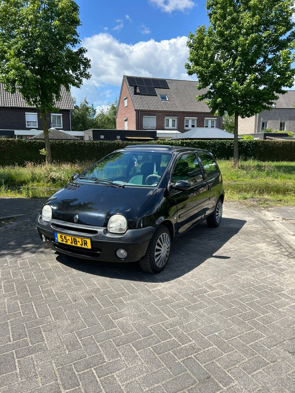 Renault Twingo Epica 1.2 2002 Zwart, Auto's, Renault, Voorwielaandrijving, 600 kg, 4 cilinders, 4 stoelen