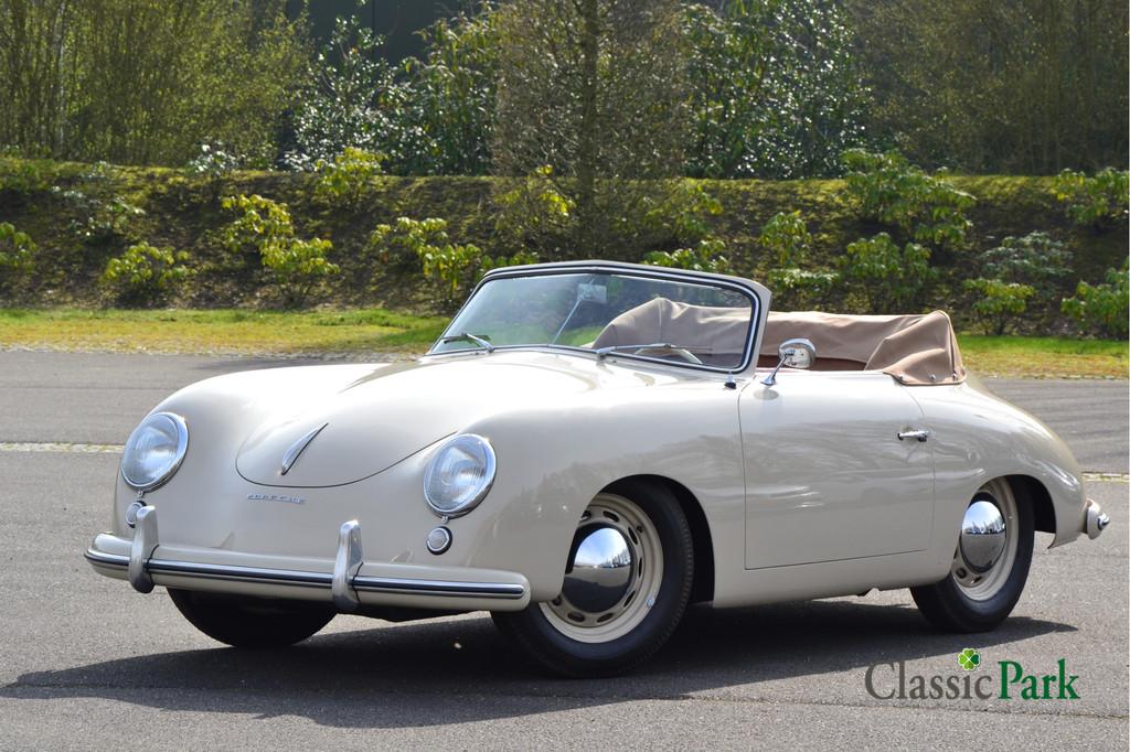 Porsche 356 pre A 1500 Knickscheibe (bj 1954), Auto's, 54 pk, Cabriolet, Beige, Leder