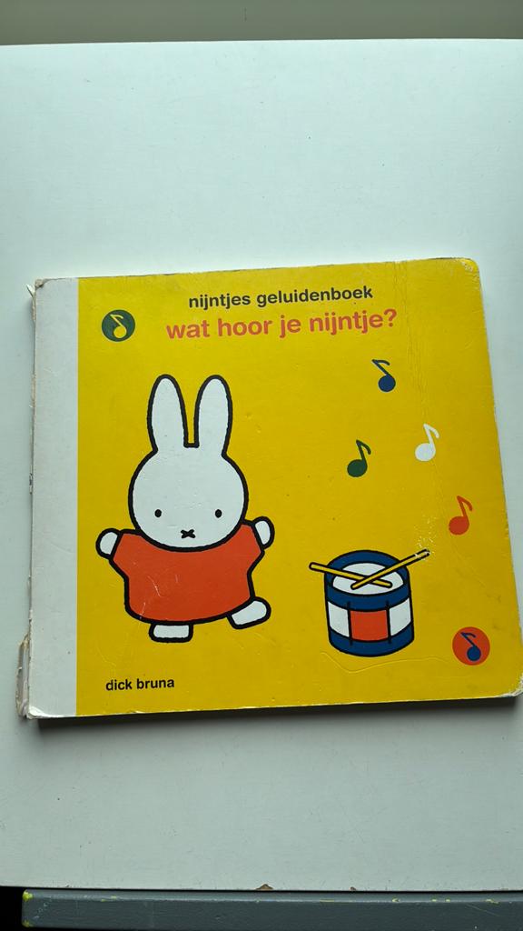 Dick Bruna - nijntjes geluidenboek, Boeken, Ophalen of Verzenden, Gelezen, Dick Bruna