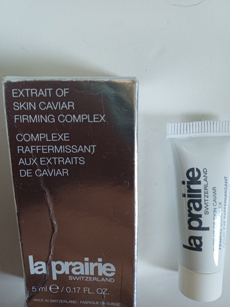 LA PRAIRIE EXTRAIT OF SKIN CAVIAR FIRMING COMPLEX 5ML NIEUW, Ophalen of Verzenden, Nieuw, Gehele gezicht