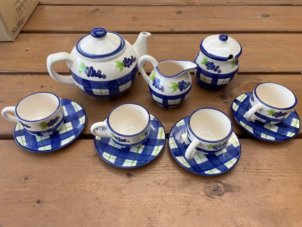 Thee servies Douwe Egberts, Ophalen