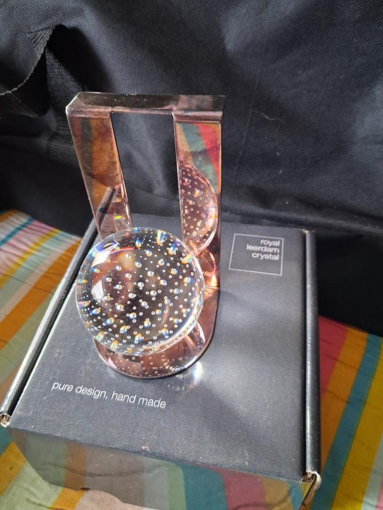 Royal Leerdam crystal ,de spijkerbol., Ophalen