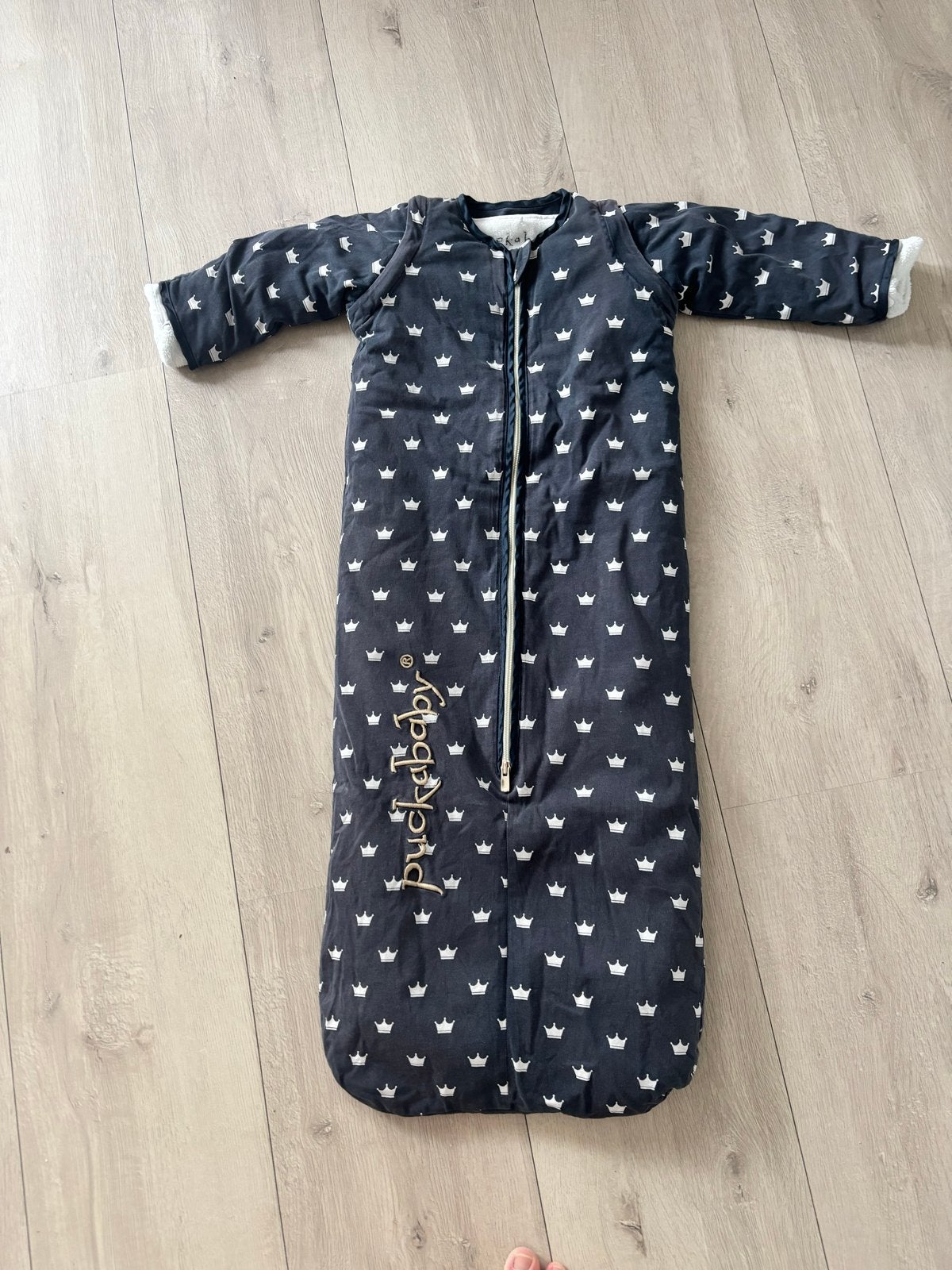 Puckababy 4 seizoenen slaapzak 100 cm, Gebruikt, Puckababy, Ophalen of Verzenden, Gevoerd