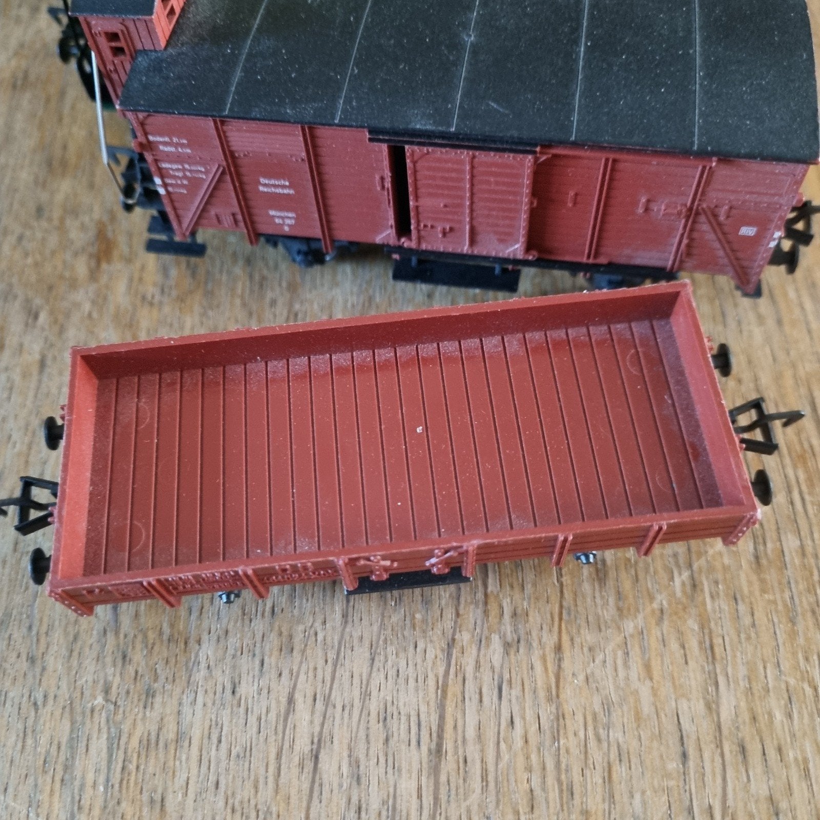 Spoorrails, wagons, en andere onderdelen treinrails etc, Gebruikt, Gelijkstroom, Wagon, Ophalen