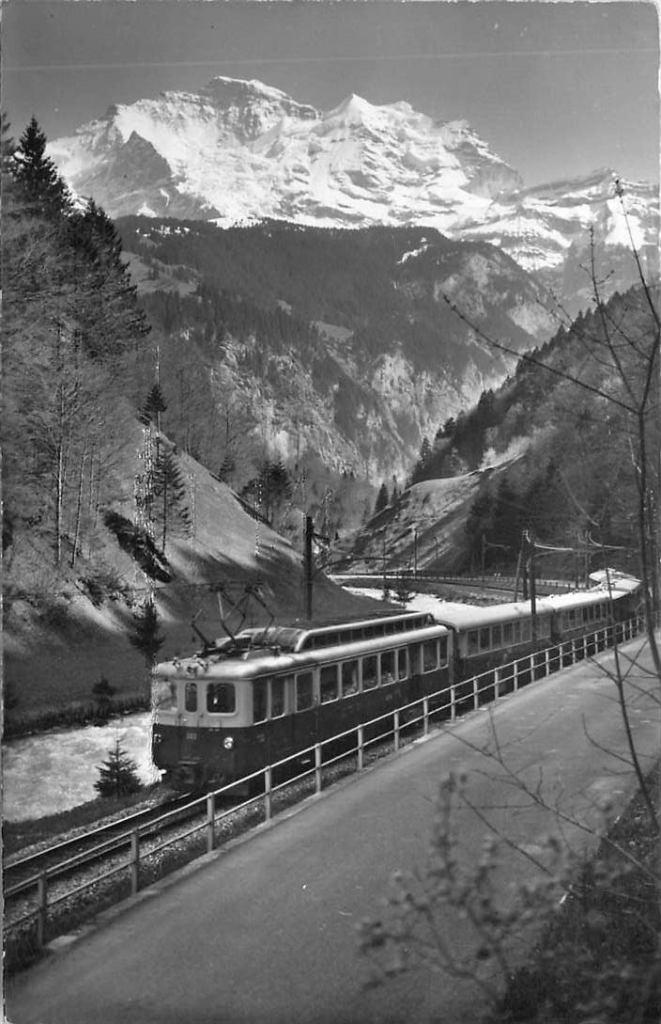 381-293-011 Berner Oberlandbahn, Verzenden, Voor 1920, Overig Europa