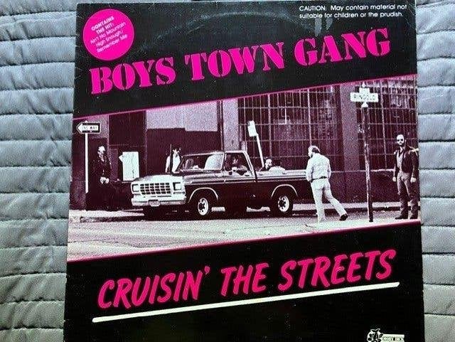 Boys Town Gang - Cruisin' the streets maxi singel 1981, Ophalen of Verzenden, 1980 - 1989, Zo goed als nieuw, 12 inch