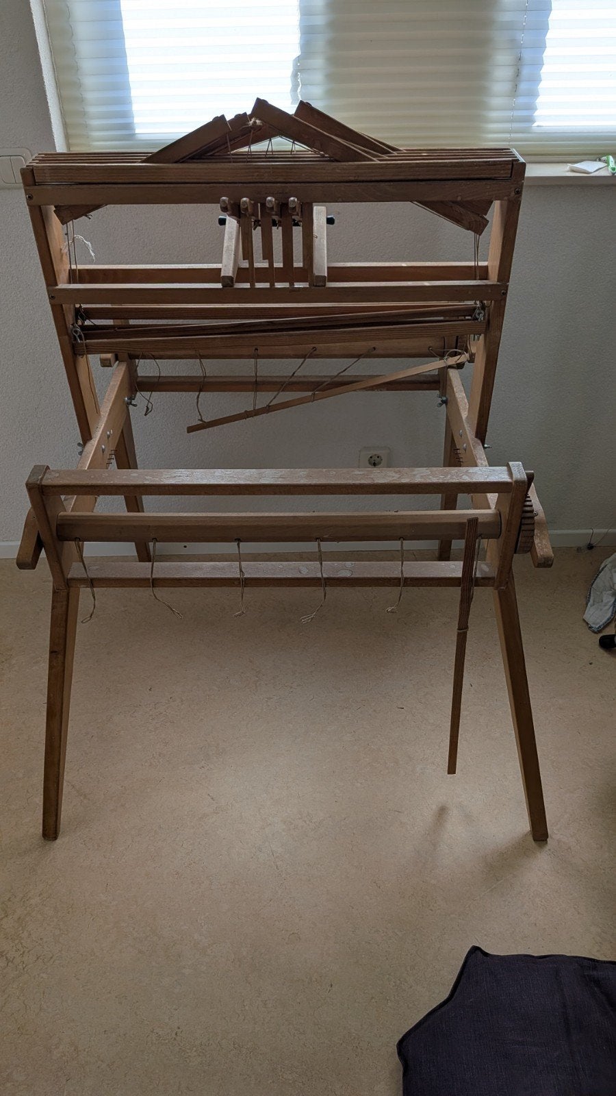 Weefgetouw met 4 schachten, merk Glimakra, Hobby en Vrije tijd, Stoffen en Lappen, Gebruikt, Overige materialen, 30 tot 120 cm