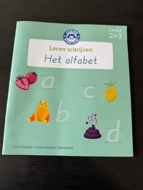 Leren schrijven Het alfabet van Junior Einstein (NIEUW), Kinderen en Baby's, Speelgoed | Educatief en Creatief, Ophalen of Verzenden