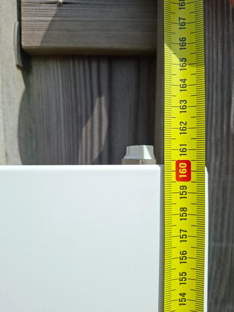 Verticale Radiator enkel plaat, 200 cm of meer, Minder dan 100 cm, Wit, Ophalen of Verzenden