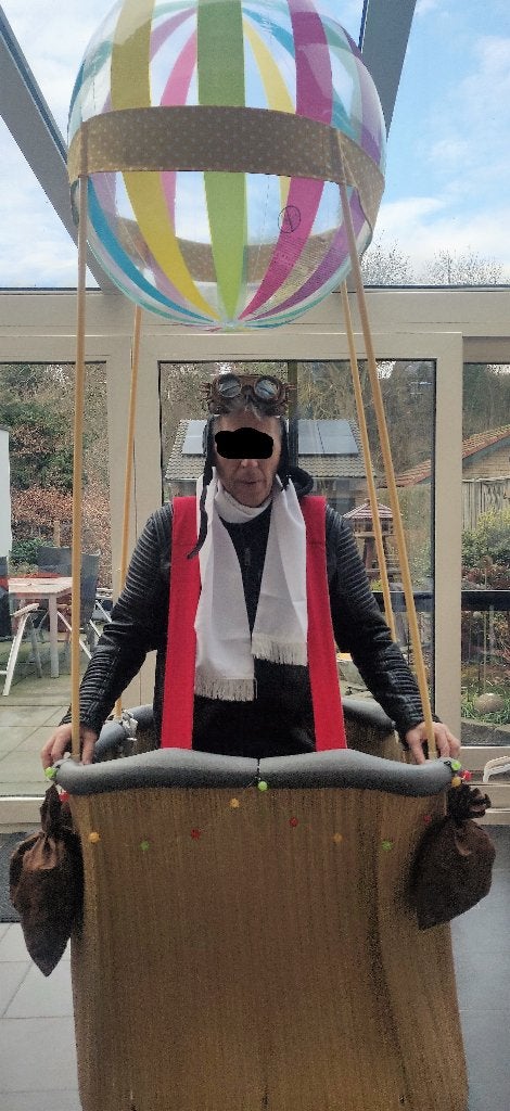Carnaval LuchtBallon, Ophalen, Carnaval, Overige maten, Accessoires